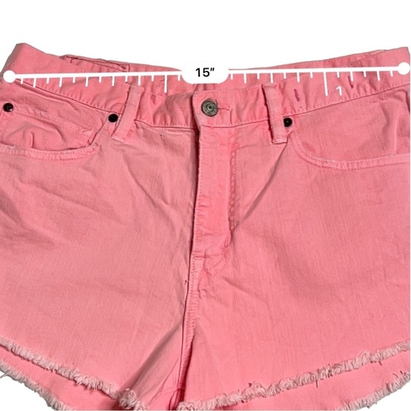 Ralph lauren pink denim shorts size 29 - Picture 4 of 7